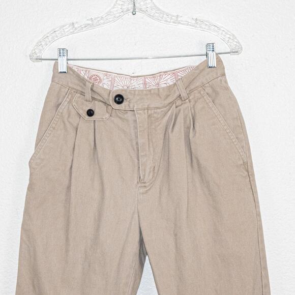 Deus Ex Machina Young Jerks size 28 Malvo Pants in Safari beige cotton - Picture 4 of 12